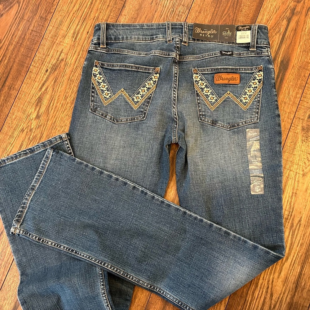 Wrangler retro Sadie, low rise, jeans women size 30 x 36